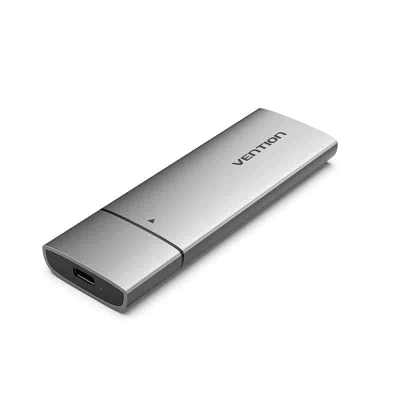 VENTION KPEH0 SSD KUCISTE M.2 NGFF USB 3.1 GEN 1-C Sivo