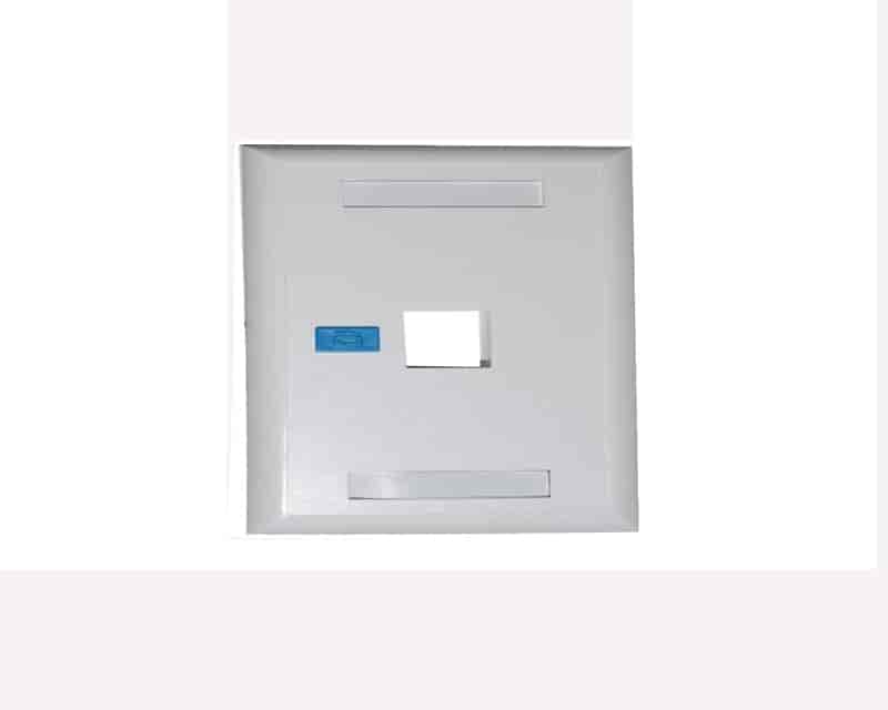 Uticnica modularna, za 1 RJ45 modul, 86x86mm