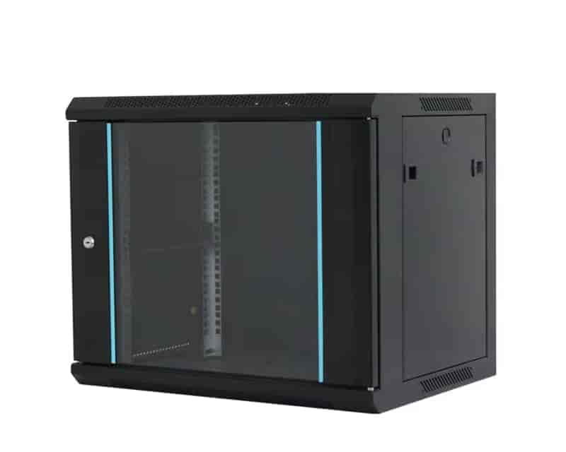 Rack orman nazidni, 9U, 600x450, staklena vrata