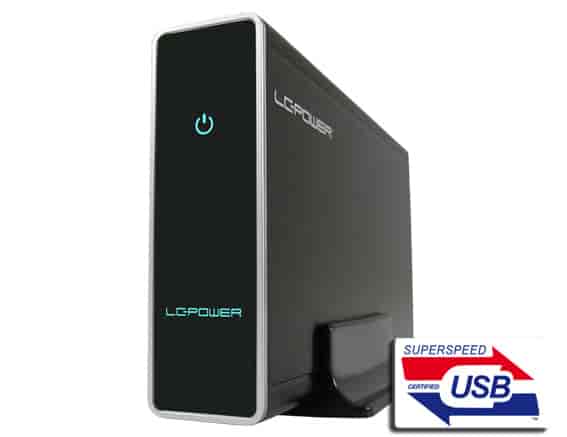 LC-POWER HDD Rack 3.5&#34 LC-35U3, USB 3.0, SATA I/II/III HDD up to 6 Gb/s