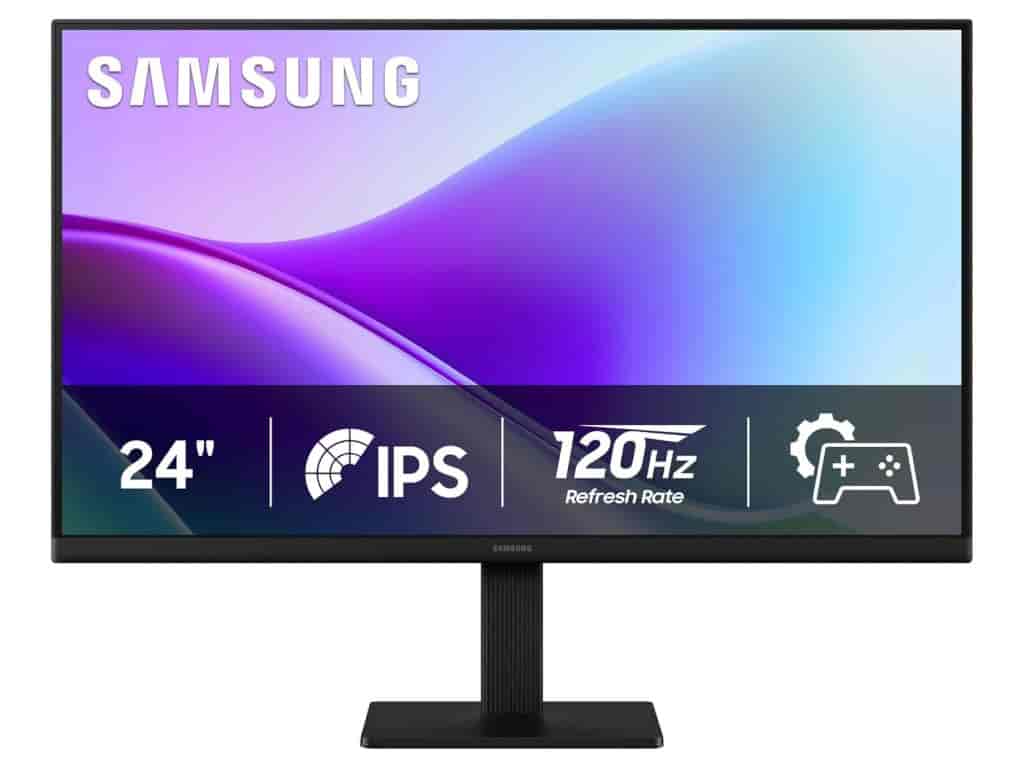 SAMSUNG Essential IPS Monitor S3 S32GF, 23.8&#34, FHD 1920 x 1080, 120Hz, 5 ms, 1000:1, HDMI2