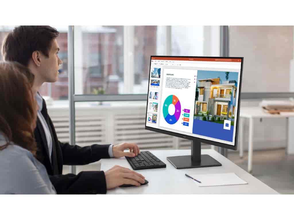 SAMSUNG Essential IPS Monitor S3 S32GF, 23.8&#34, FHD 1920 x 1080, 120Hz, 5 ms, 1000:1, HDMI2