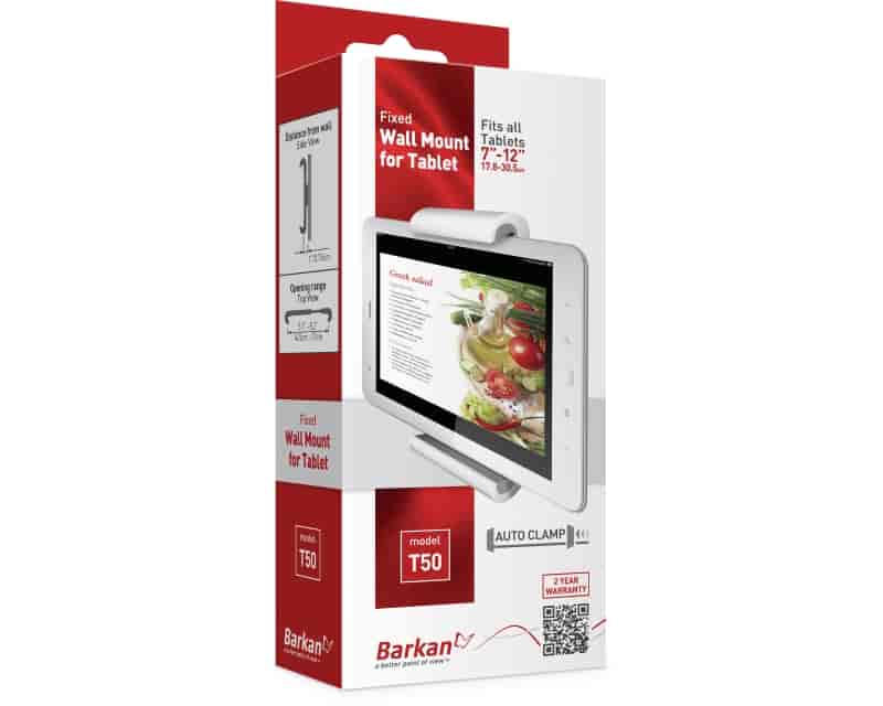 T50 Univerzalni zidni nosač za tablet 7&#34 - 12&#34