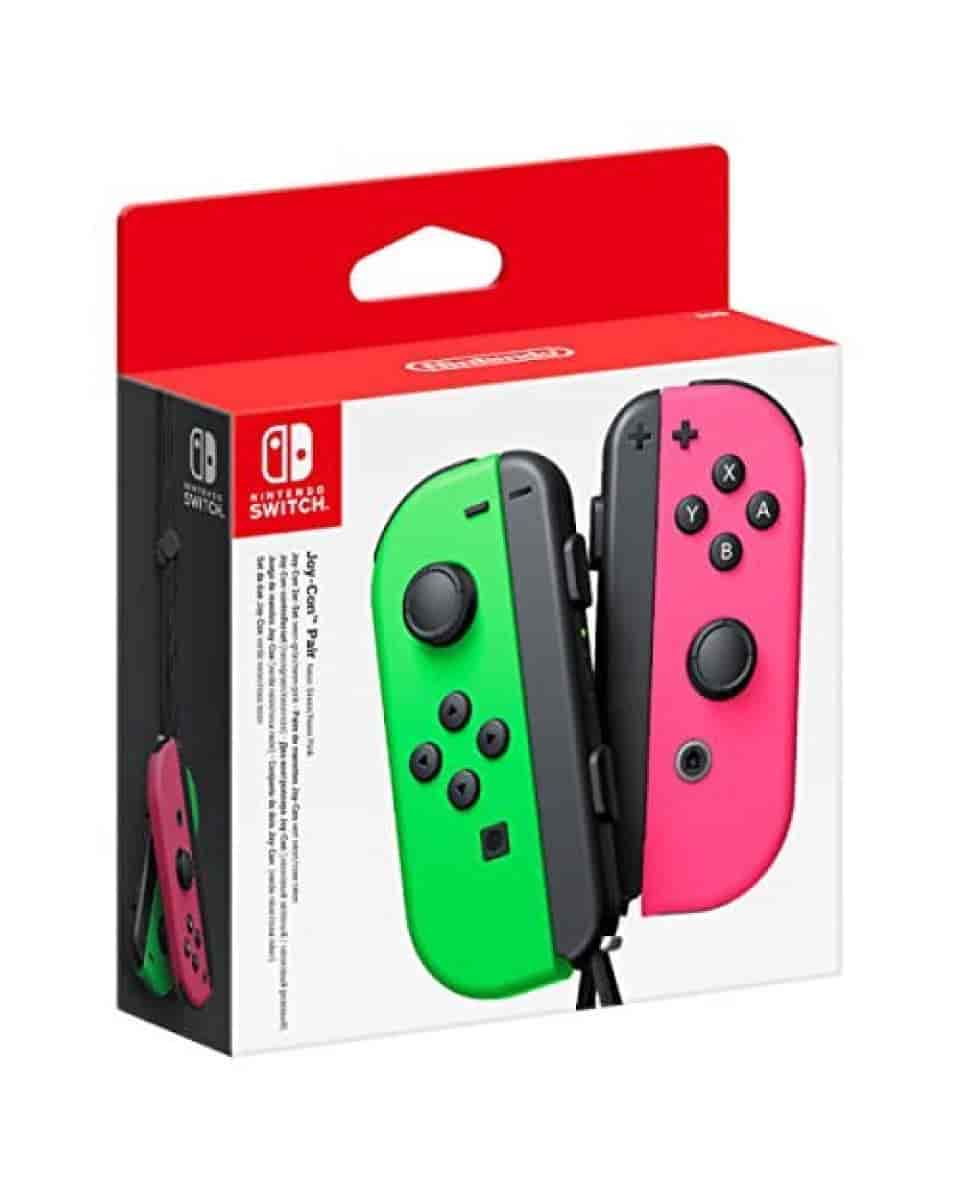 NINTENDO SWITCH JOY-CON PAIR NEON GREEN/PINK