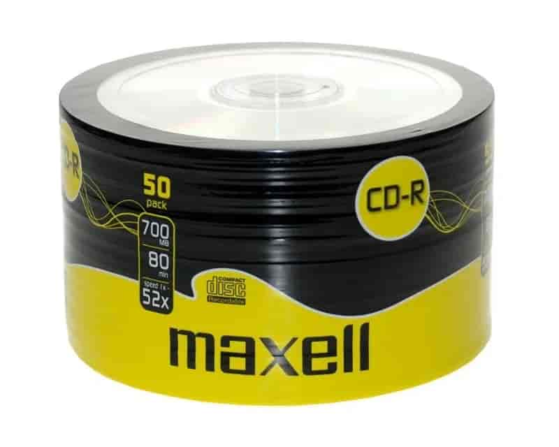 MAXELL CD-R 700MB 52x 50/1