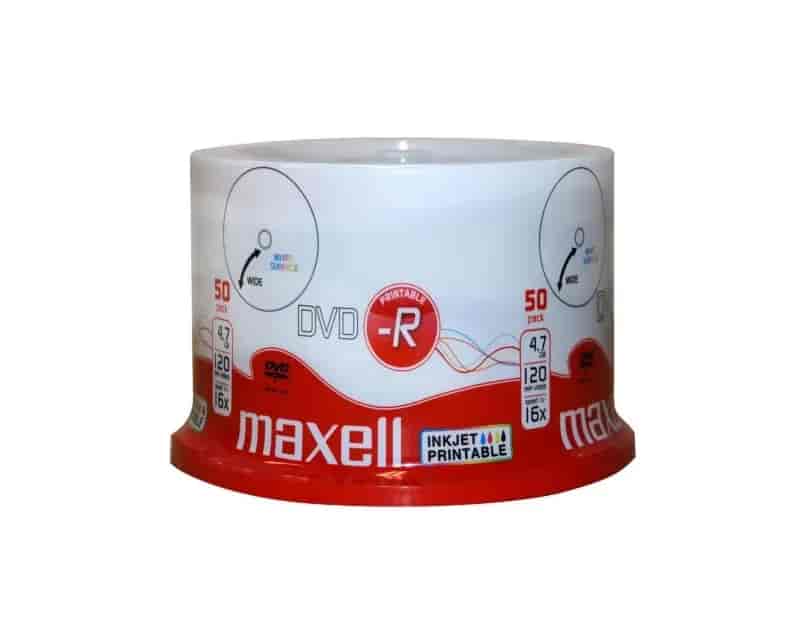 MAXELL DVD-R Printabile 4.7GB 1/50