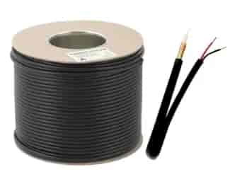Koaksijalni kabl RG59 sa 2x 0.75mm naponskim kablom 100m