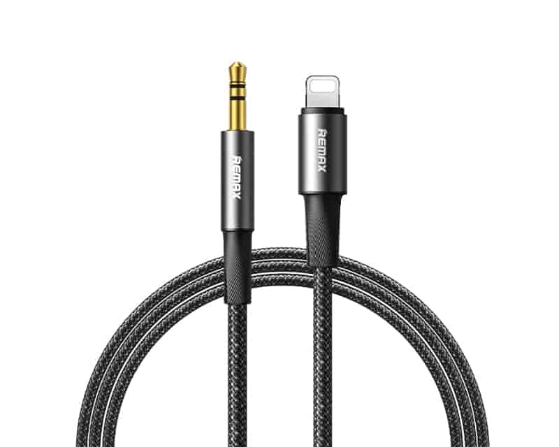 Audio kabl C25 Lightning na 3.5mm stereo crni
