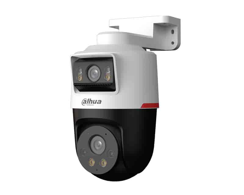 IPC-PTS2249B-E2-S-PV-PRO 2+2 MP WizColor Active Deterrance Dual-lens Fixed-focal Pan & Tilt WizSense Network kamera