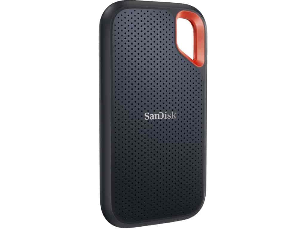 SanDisk 4TB Extreme Portable SSD V2 - up to 1050MB/s Read, 1000MB/s Write, IP65, USB 3.2 Gen 2