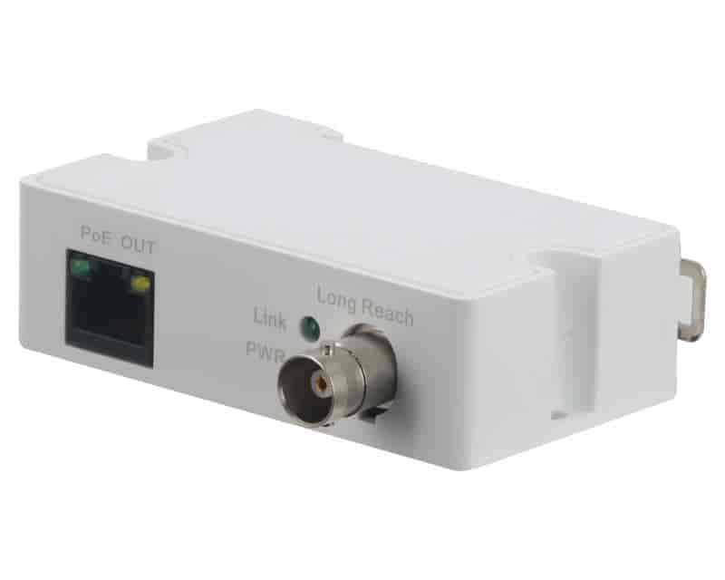 LR1002-1ET-V3 Single-Port Long Reach Ethernet over Coax Extender
