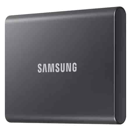 SSD EXT 1TB Samsung Portable T7 Titan Gray USB 3.2