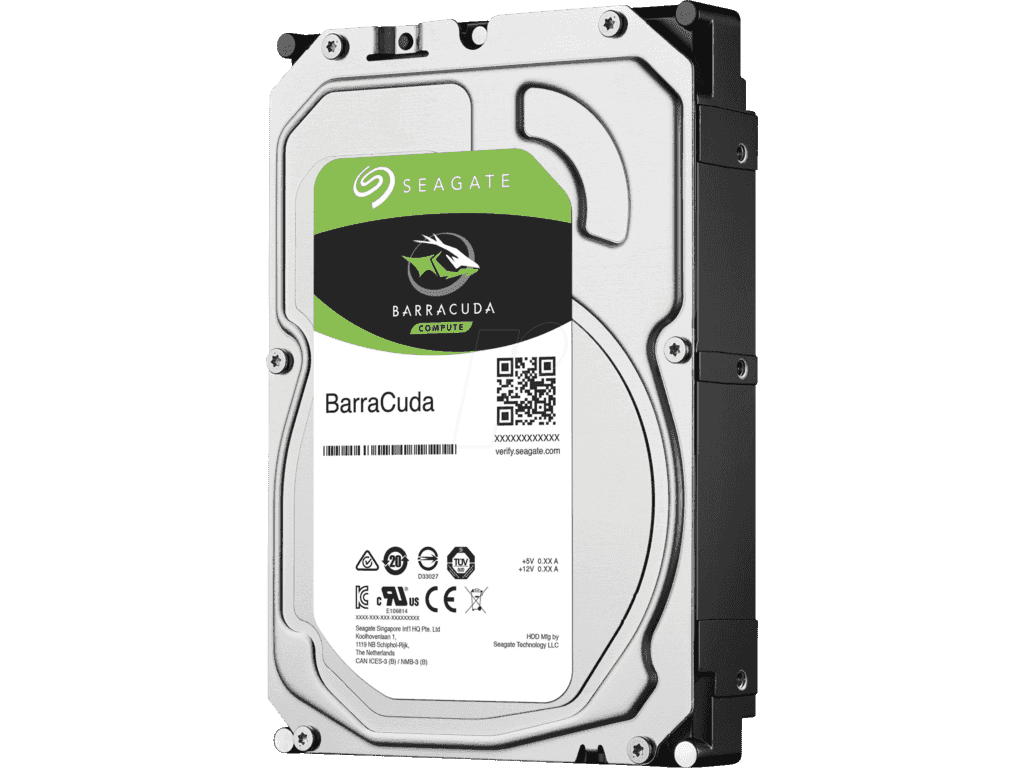 SEAGATE BarraCuda 1TB, ST1000DM014, SATAIII, 256MB cache, 6Gb/s, 7200 rpm, 220MB/s, SMR