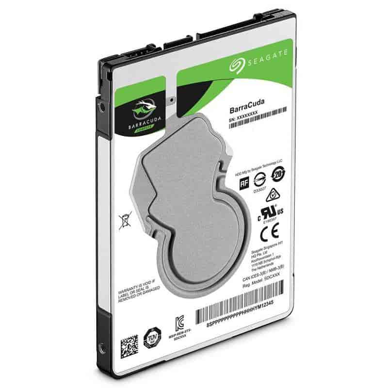 SEAGATE BarraCuda 2TB, 2.5", ST2000LM015, SATAIII, 128MB cache, 6Gb/s, 5400 rpm