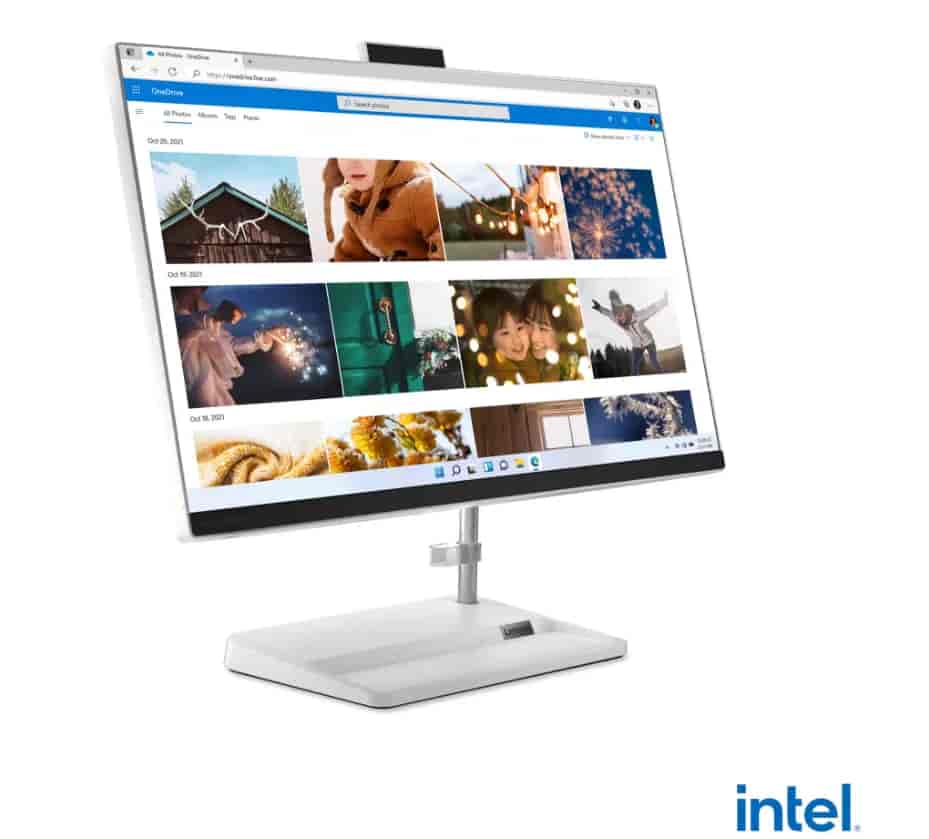 Lenovo IdeaCentre AIO 3 24IAP7 i5-12450H/512GBSSD/16GB/UHD Graphics/23.8" FHD/USB Miš+tast/NoOS/White