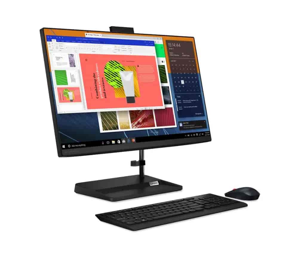 Lenovo IdeaCentre AIO 3 24ALC6 Ryzen 5 7430U/512GB/16GB DDR4/AMD Radeon/NoOS/23.8 FHD/Black