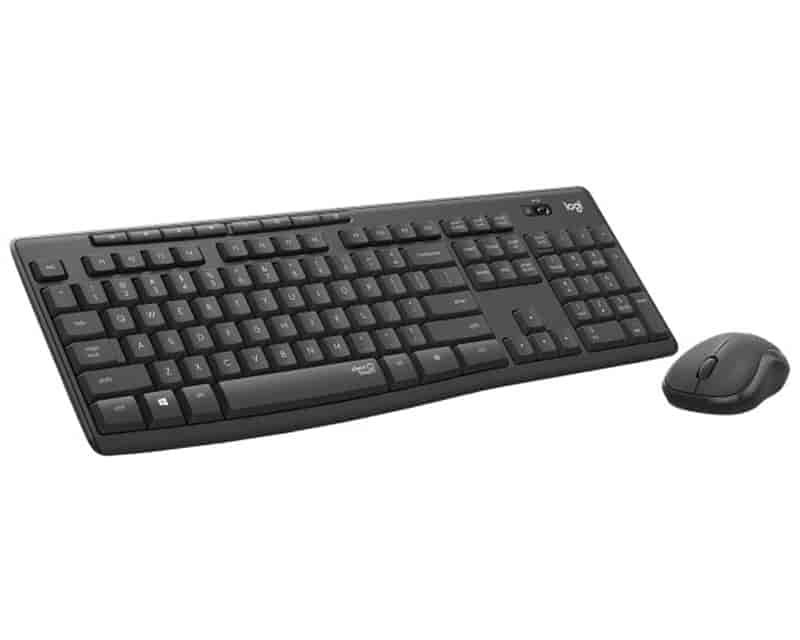 MK295 Silent Wireless Combo US tastatura + miš crna