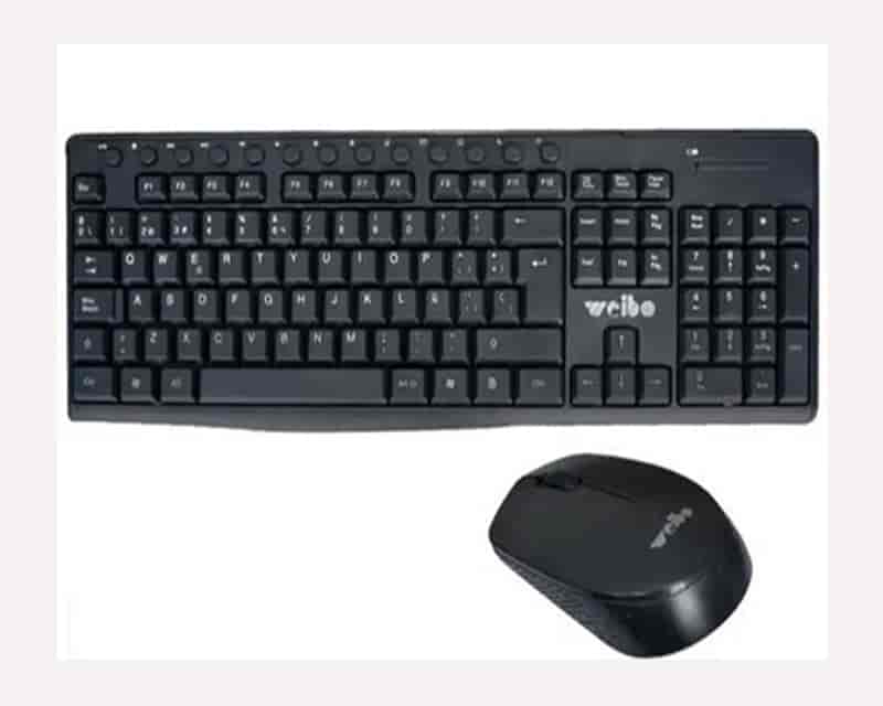 WB-8012 Wireless USB crna tastatura