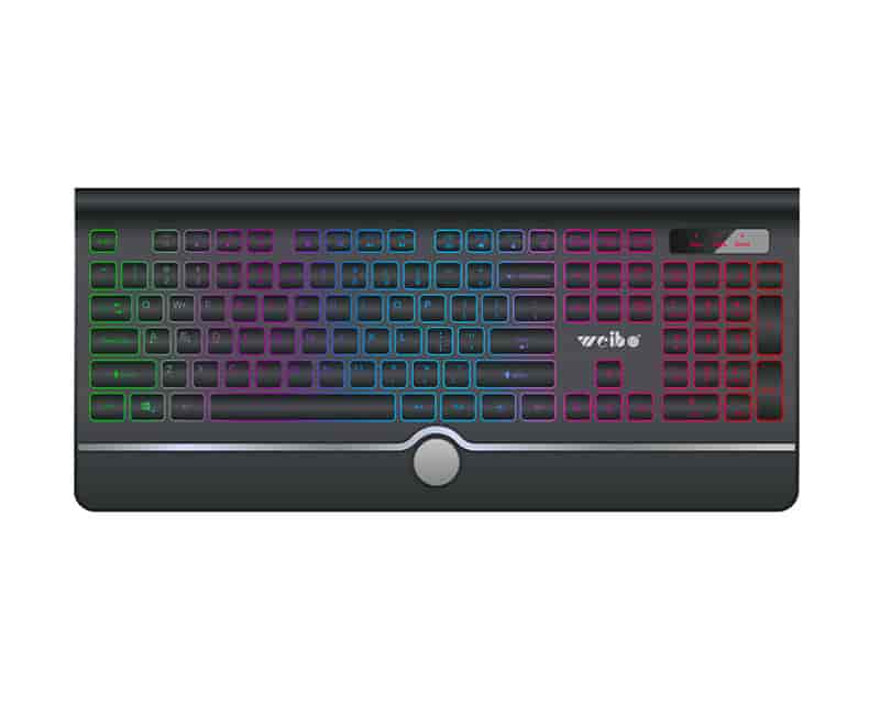 WB-580 USB Gaming tastatura crna