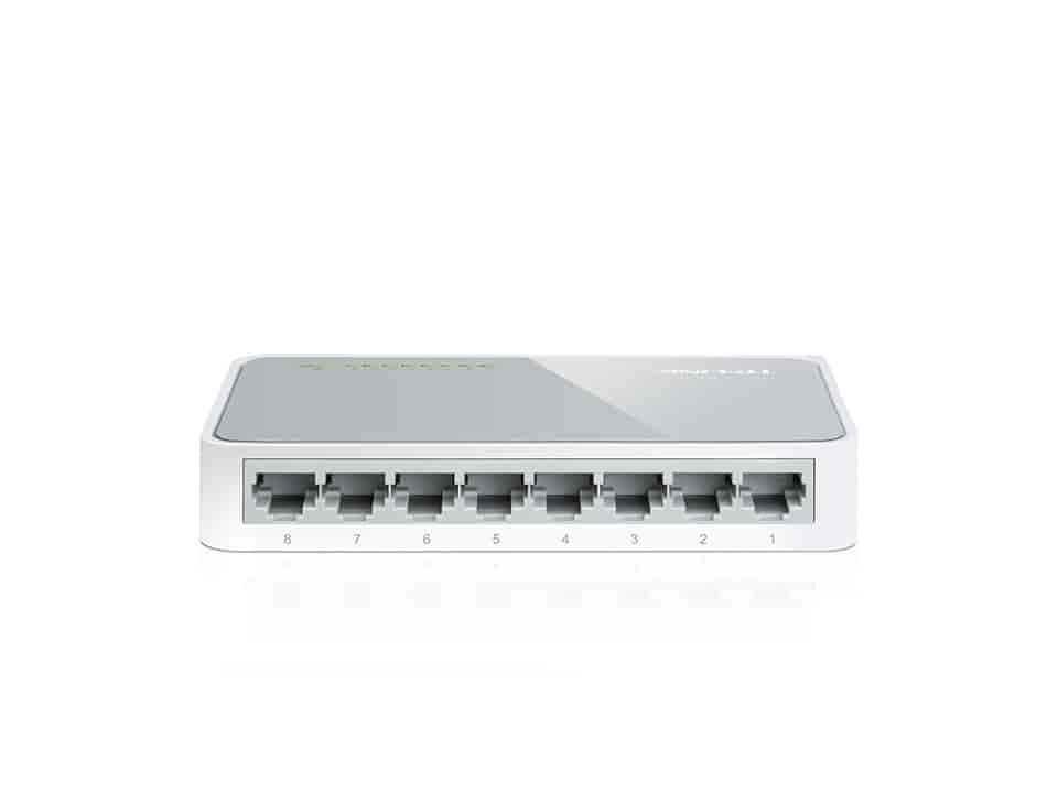 TP-LINK 8-Port 10/100Mbps Desktop Switch, TL-SF1008D