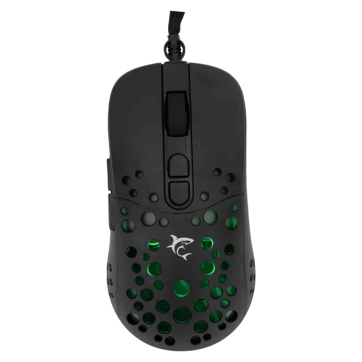 White Shark TRISTAN-2 Crni RGB / 12.800 dpi