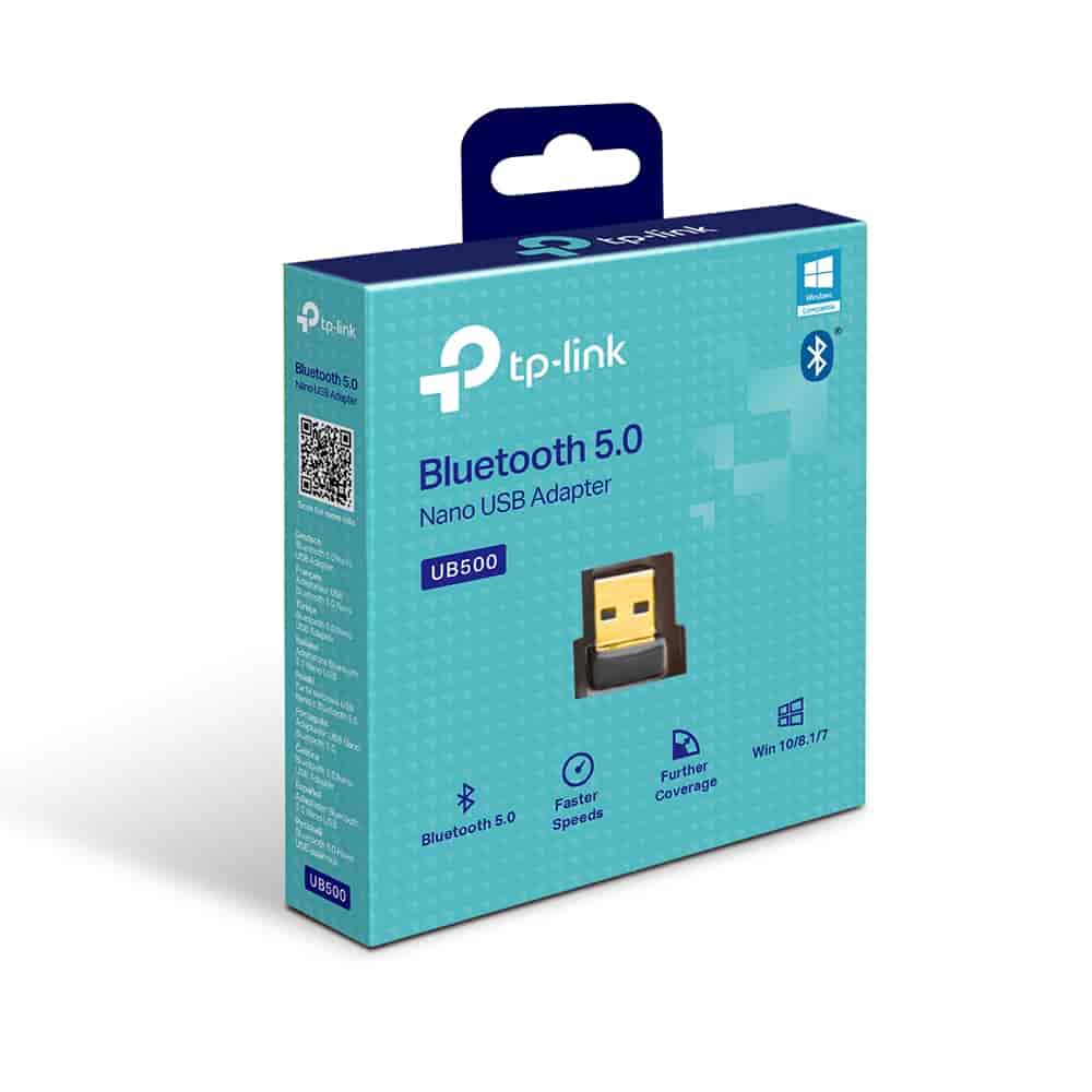TP-LINK UB500 Bluetooth 5.0 Nano USB Adapter, USB 2.0