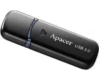 APACER 64GB AH355 USB 3.2 flash crni AP64GAH355B-1