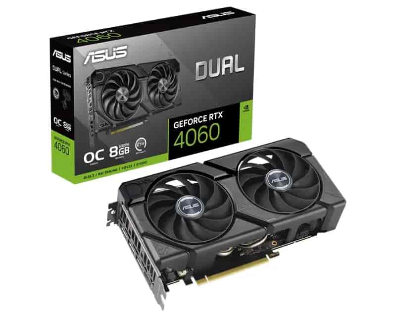 nVidia GeForce RTX 4060 8GB 128bit DUAL-RTX4060-O8G-EVO