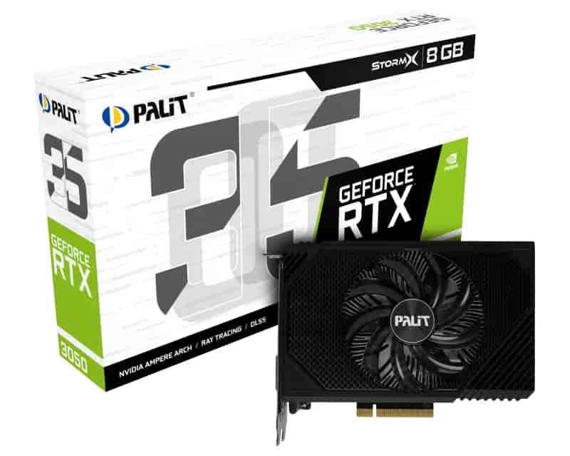 PALIT nVidia GeForce RTX 3050 8GB 128bit RTX3050 StormX
