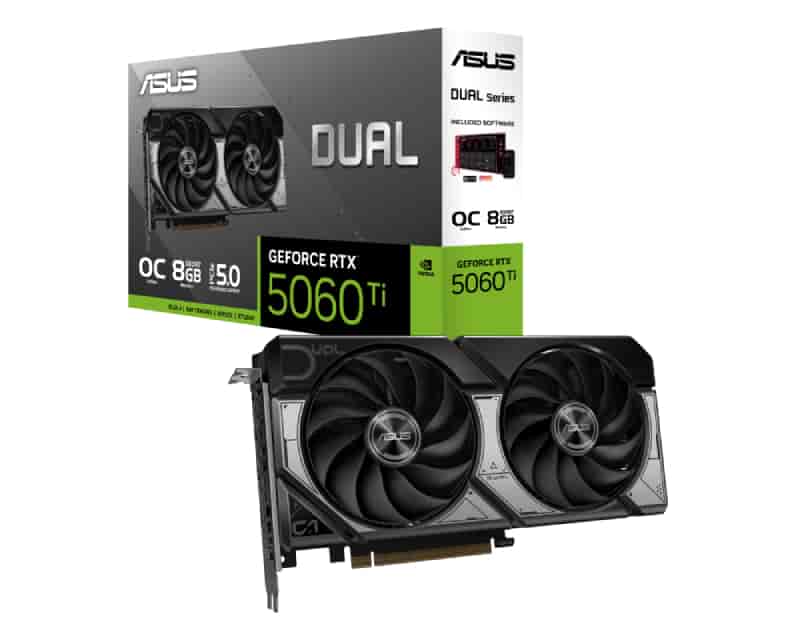 nVidia GeForce RTX 5060 Ti 8GB 128bit DUAL-RTX5060TI-O8G