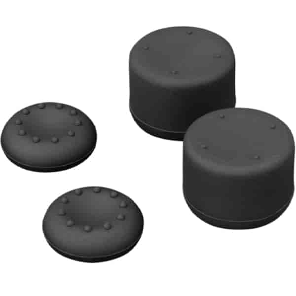 White Shark PS5 Silicone Thumbstick WHEEZER Crni