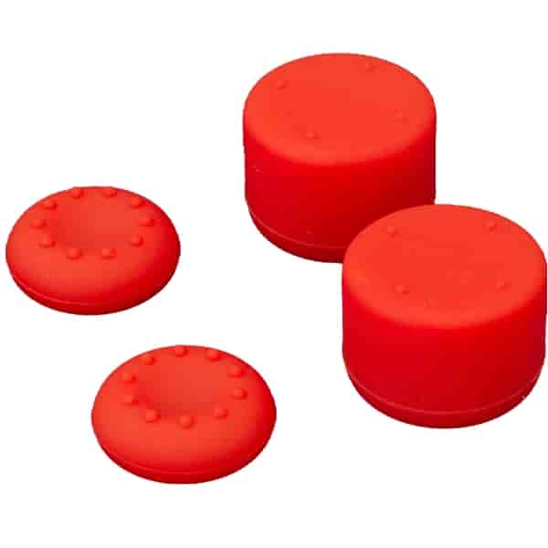 White Shark PS5 Silicone Thumbstick WHEEZER Crveni