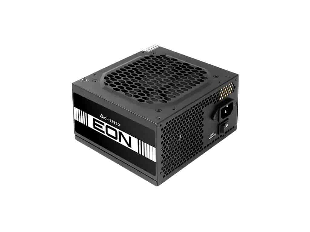 CHIEFTEC PSU ZPU-600S EON Series 600W, 80 PLUS, 20+4 PIN ATX, 8 PIN EPS (4+4)2, 8 PIN PCIe (6+2)2