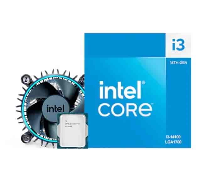 Core i3-14100 4 cores 3.5GHz (4.7GHz)