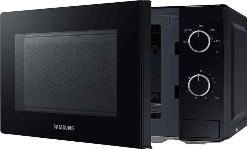 Samsung MS20A3010AH/OL mikrotalasna pećnica, zapremina 20l, 700W, 5 nivoa snage, bijela (crna vrata)