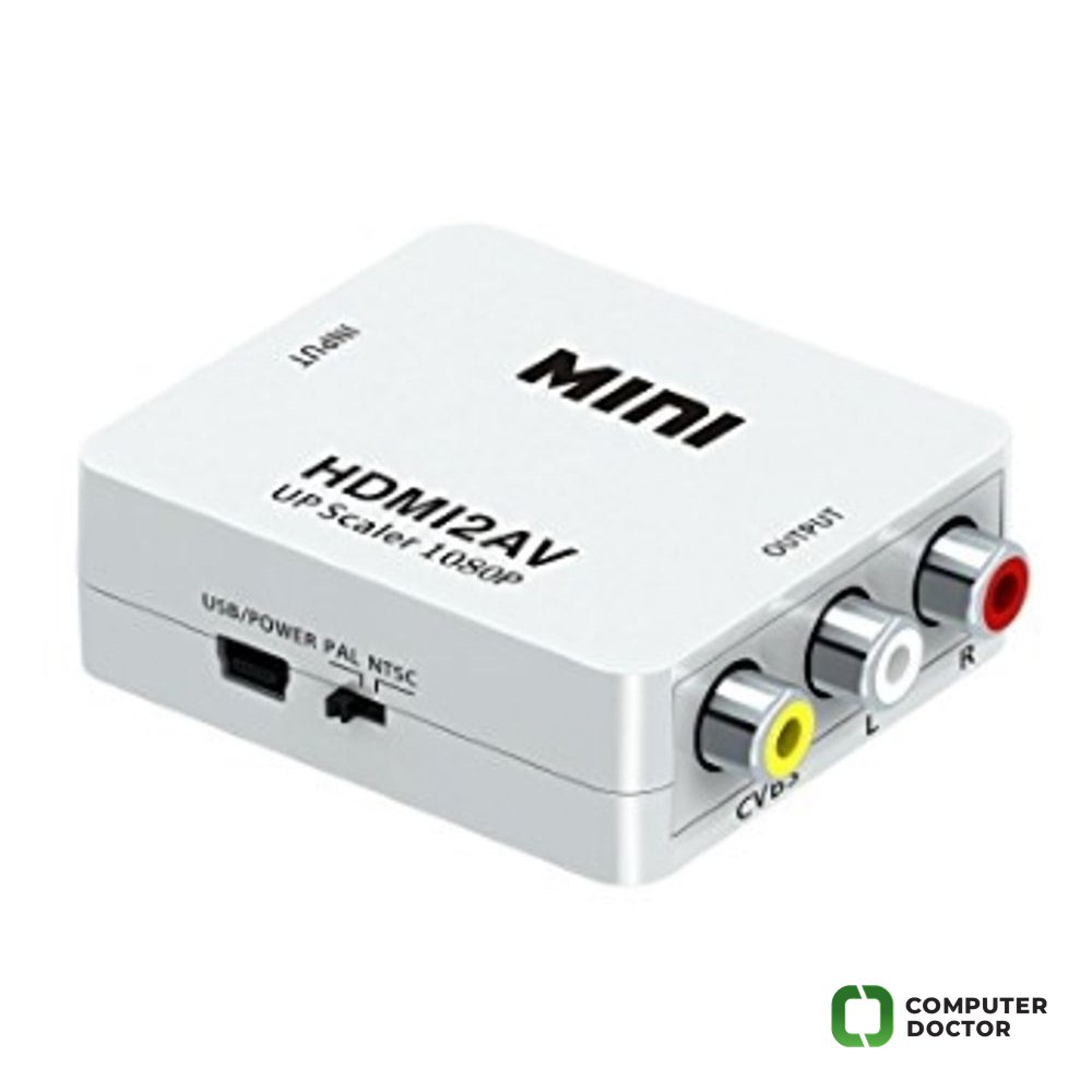 Adapter HDMI - AV RCA 1080P