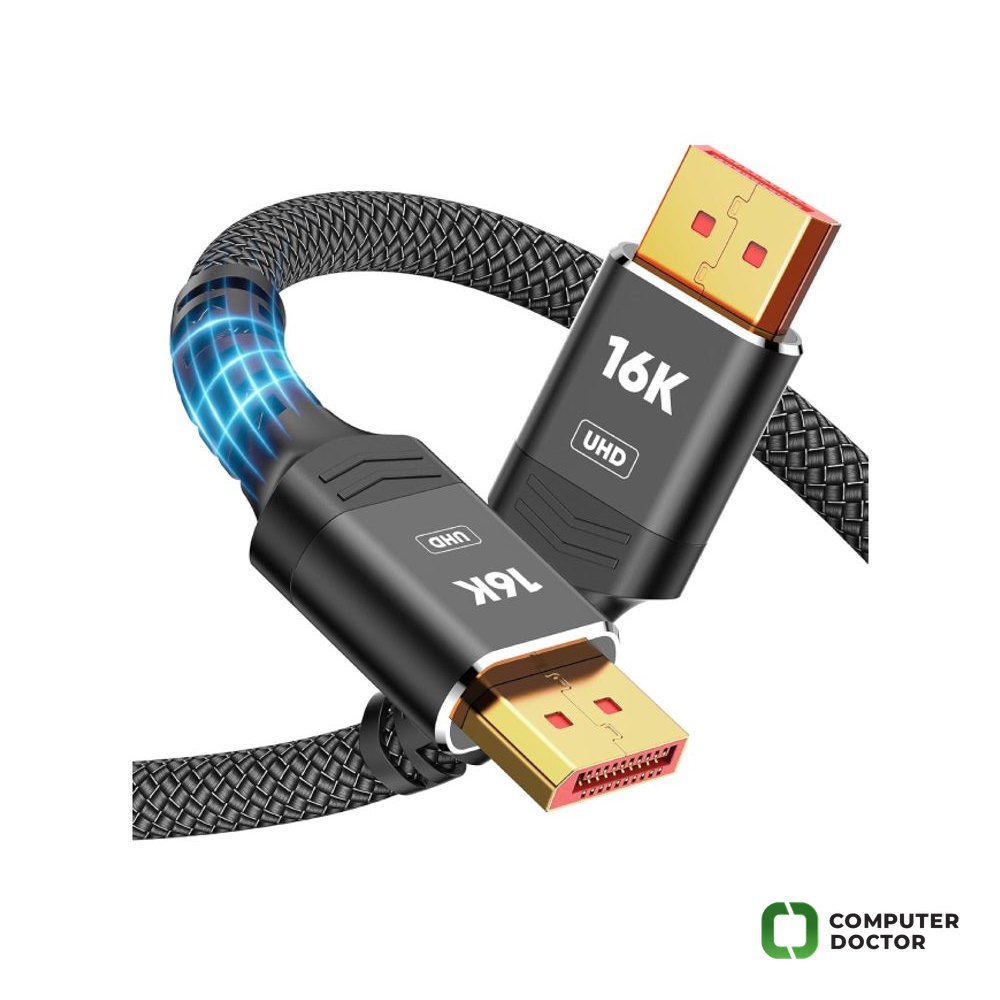 Kabl DisplayPort 2.1 M/M 16K/80Hz 2m, crni