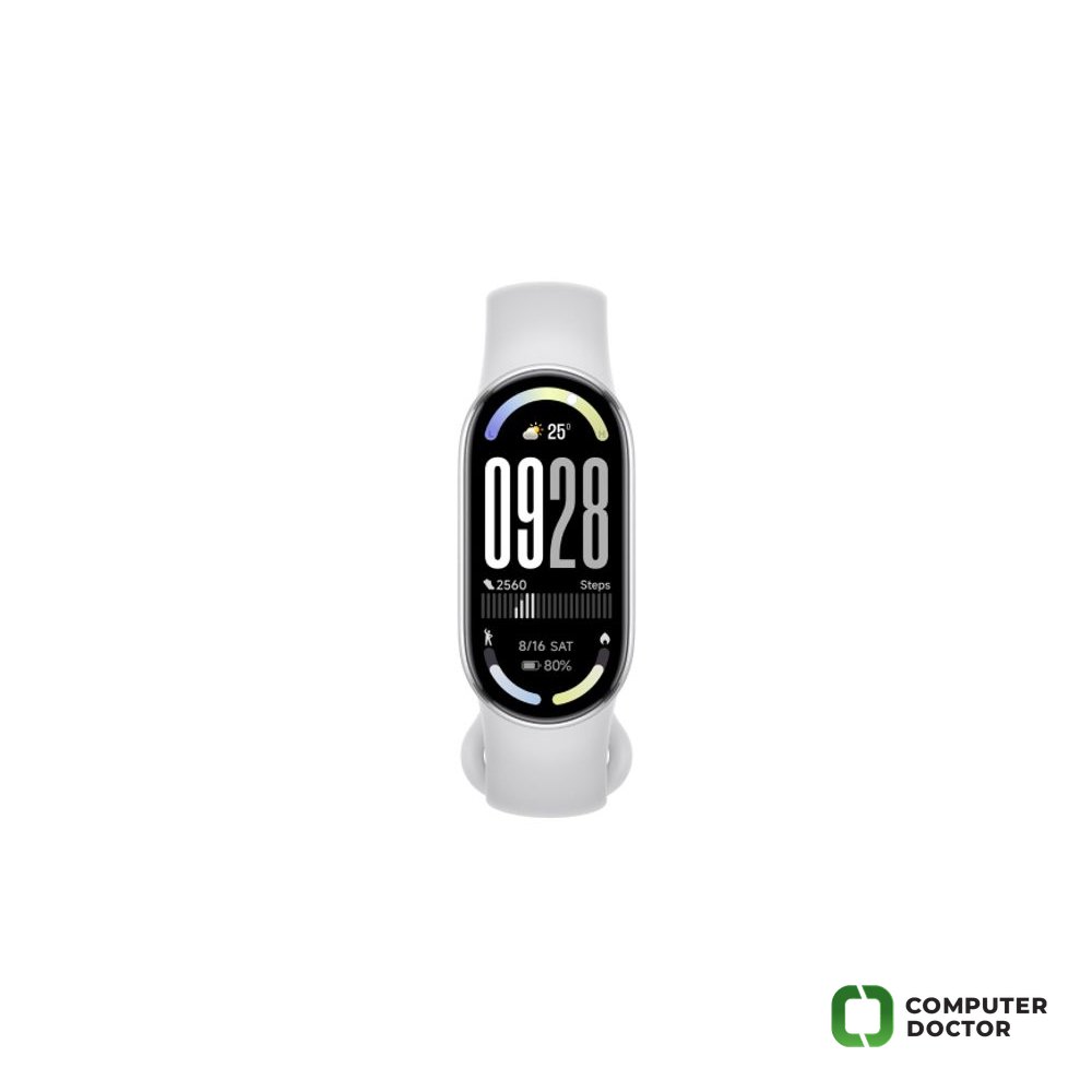Mi Smart Band 10 Glacier Silver (BHR07PSGL)