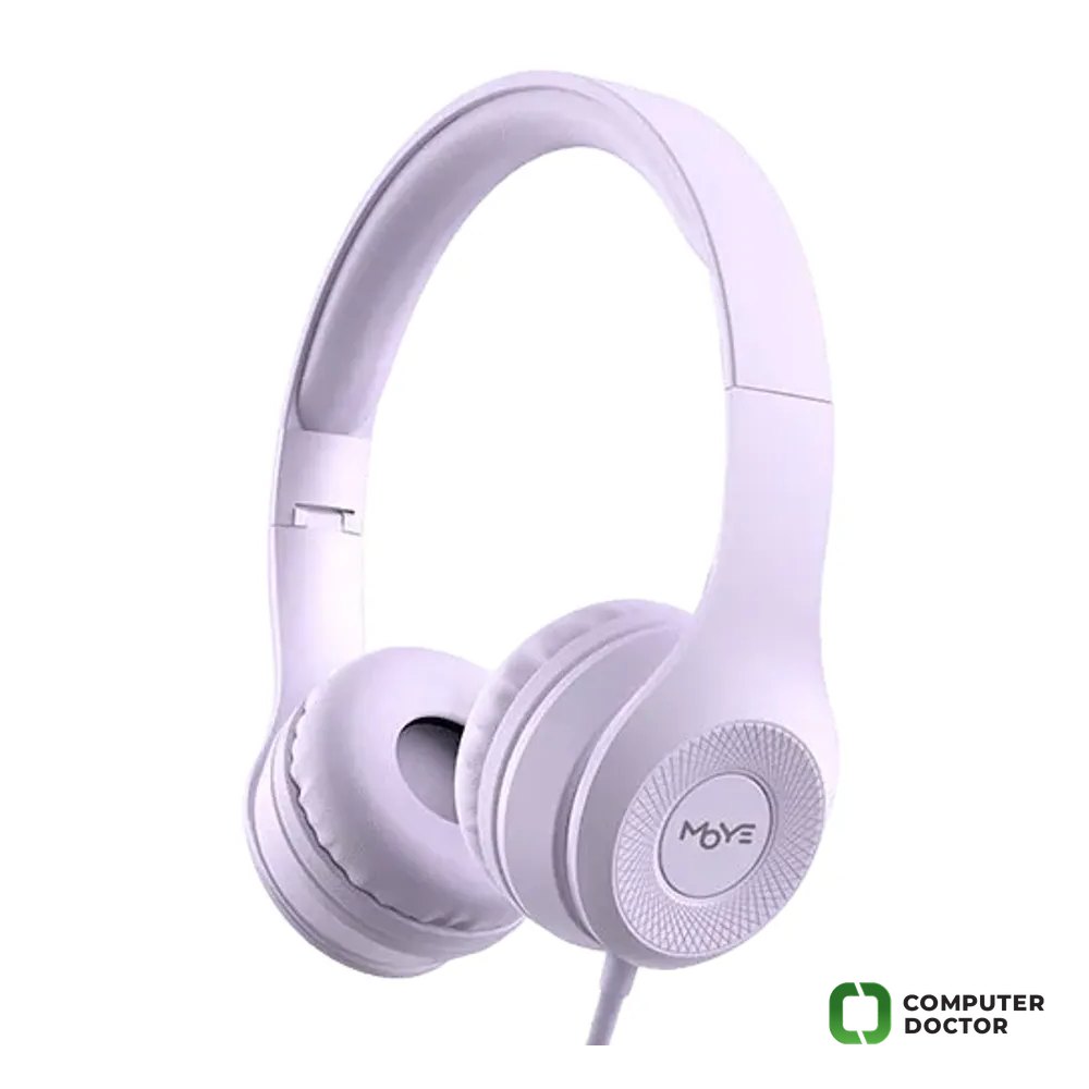 Moye Slušalice Enyo Foldable Headphones with Microphone Pink
