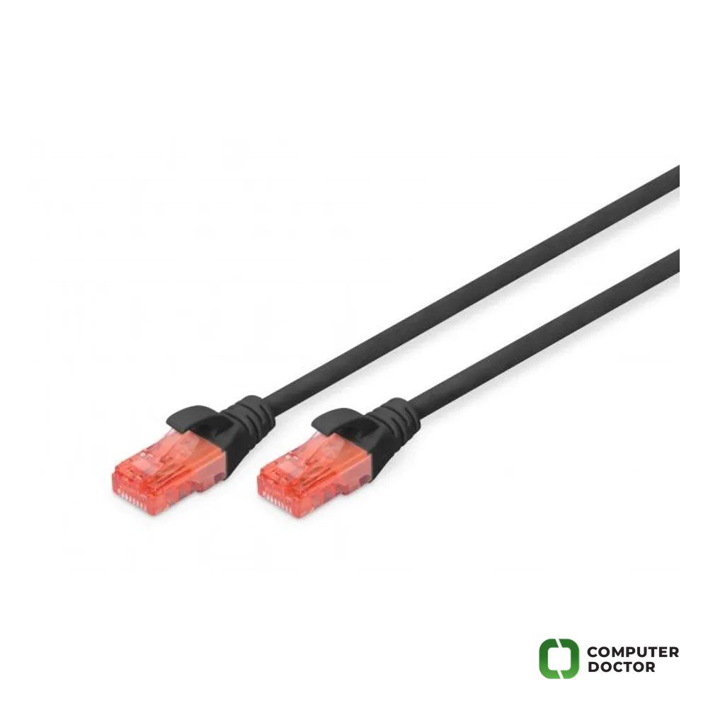 Digitus Kabl UTP patch CAT6 2m crni