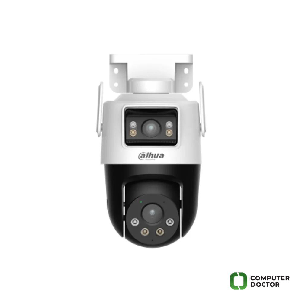 Dahua Kamera 5+5MP P5D-5F-PV Dome, 2.8mm F1.6, 6mm F1.6, dual-lens, double vision, PTZ, smart audl light, mikrofon, zvucnik, MicroSD do 256GB, WiFi, 12VDC
