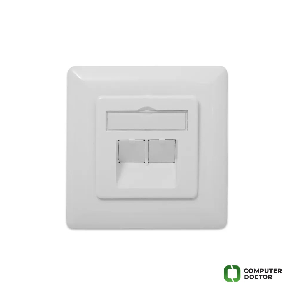 Digitus Uticnica CAT 6A, Shielded, 2x RJ45, LSA