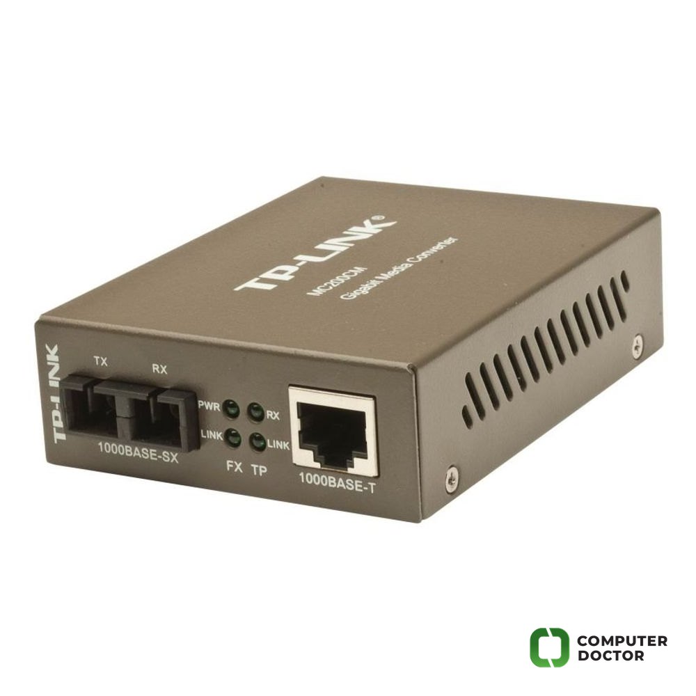 TP-Link Media konverter MC200CM Gigabit Ethernet Multi-Mode Media Converter