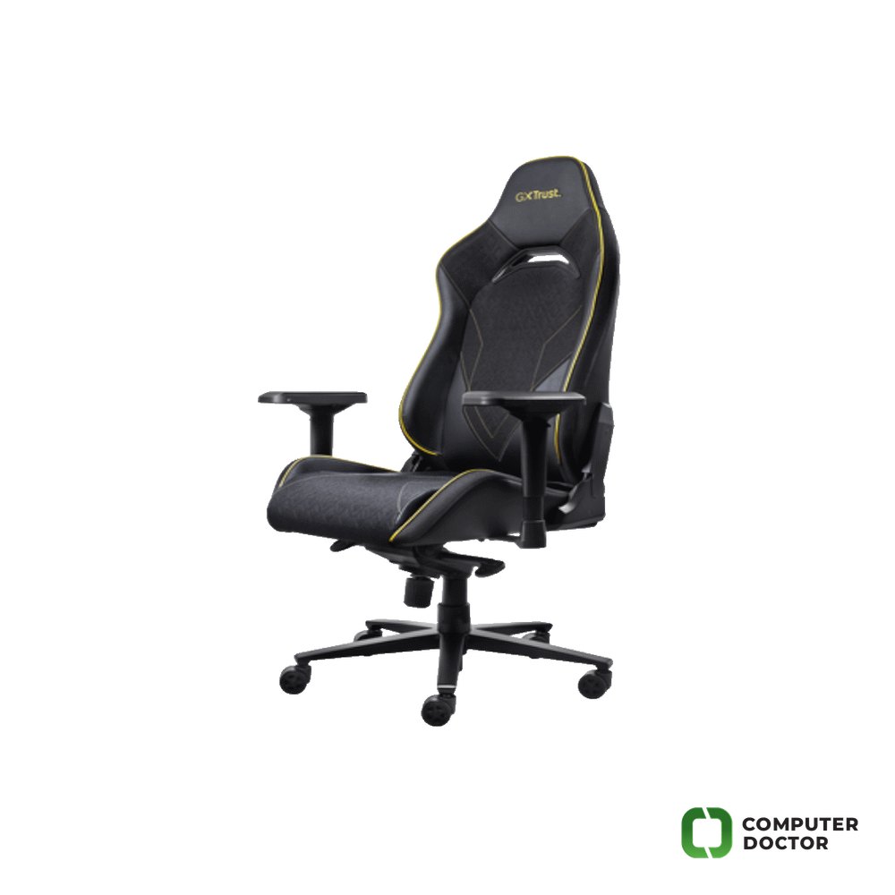 TRUST GXT 721 Ruya Pro Premium comfortabale gaming chair/black/150kg/1340x750x710mm
