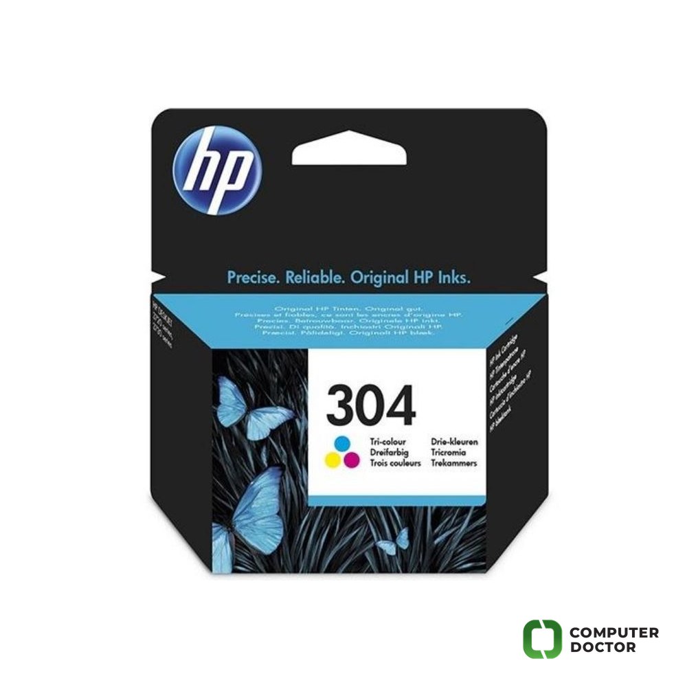 HP 304 Tri-color Original Ink Cartridge