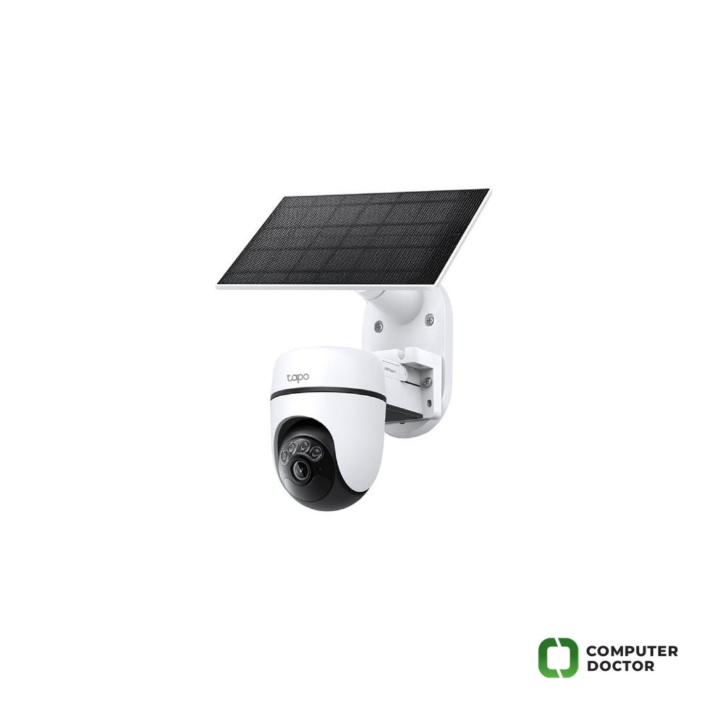 TP-LINK TAPO C610 KIT Solar-Powered Pan/Tilt Security Camera Kit, 360 AI Tracking, 2K 3MP, IP65
