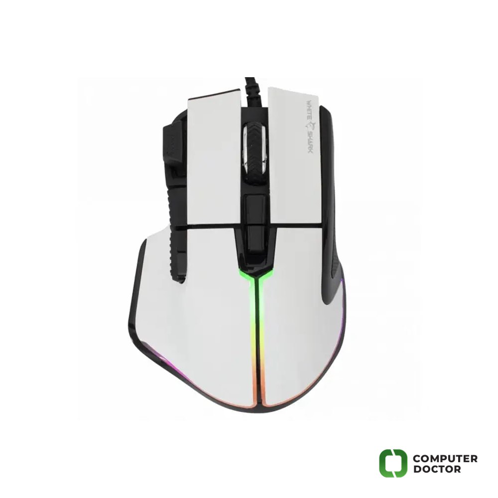 White Shark MARROK Bijeli RGB GM-9006
