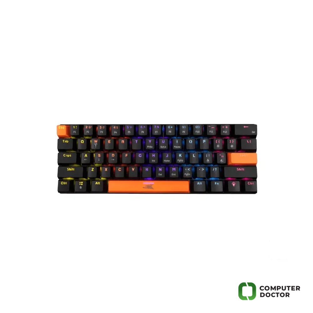 Baracuda TASTATURA DOLPHIN Crna - Mehanicka / US