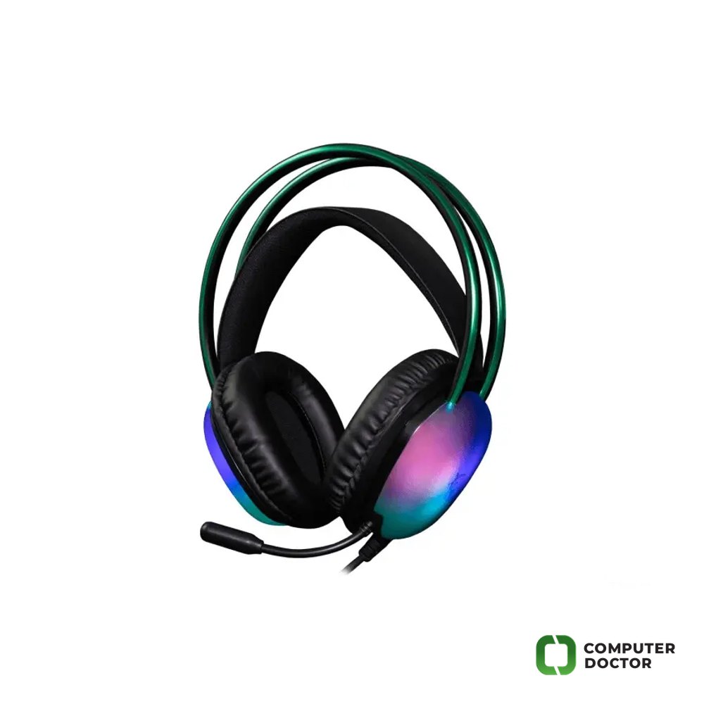 White Shark HEADSET GH-2444 PEACOCK-2 Black