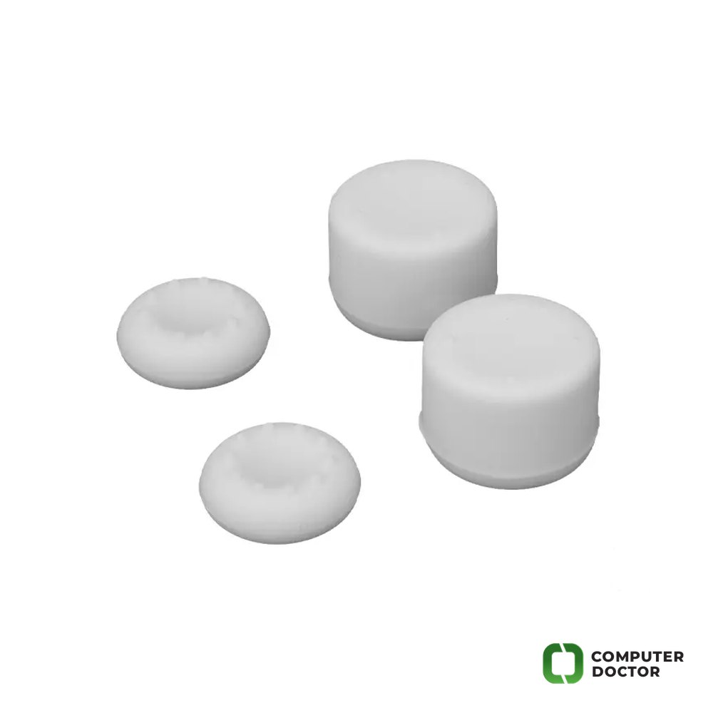 White Shark PS5 Silicone Thumbstick WHEEZER Bijeli